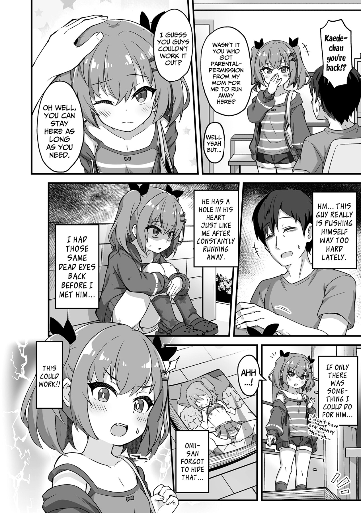 Hentai Manga Comic-Codependent Sex With a Cheeky Runaway Girl-Read-2